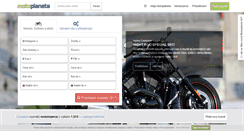 Desktop Screenshot of motoplaneta.cz